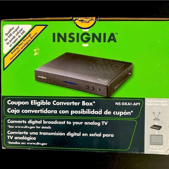 Insignia Converter - Digital
Signal to Analog (older TVs) New In-Box - Picture 1 of 4